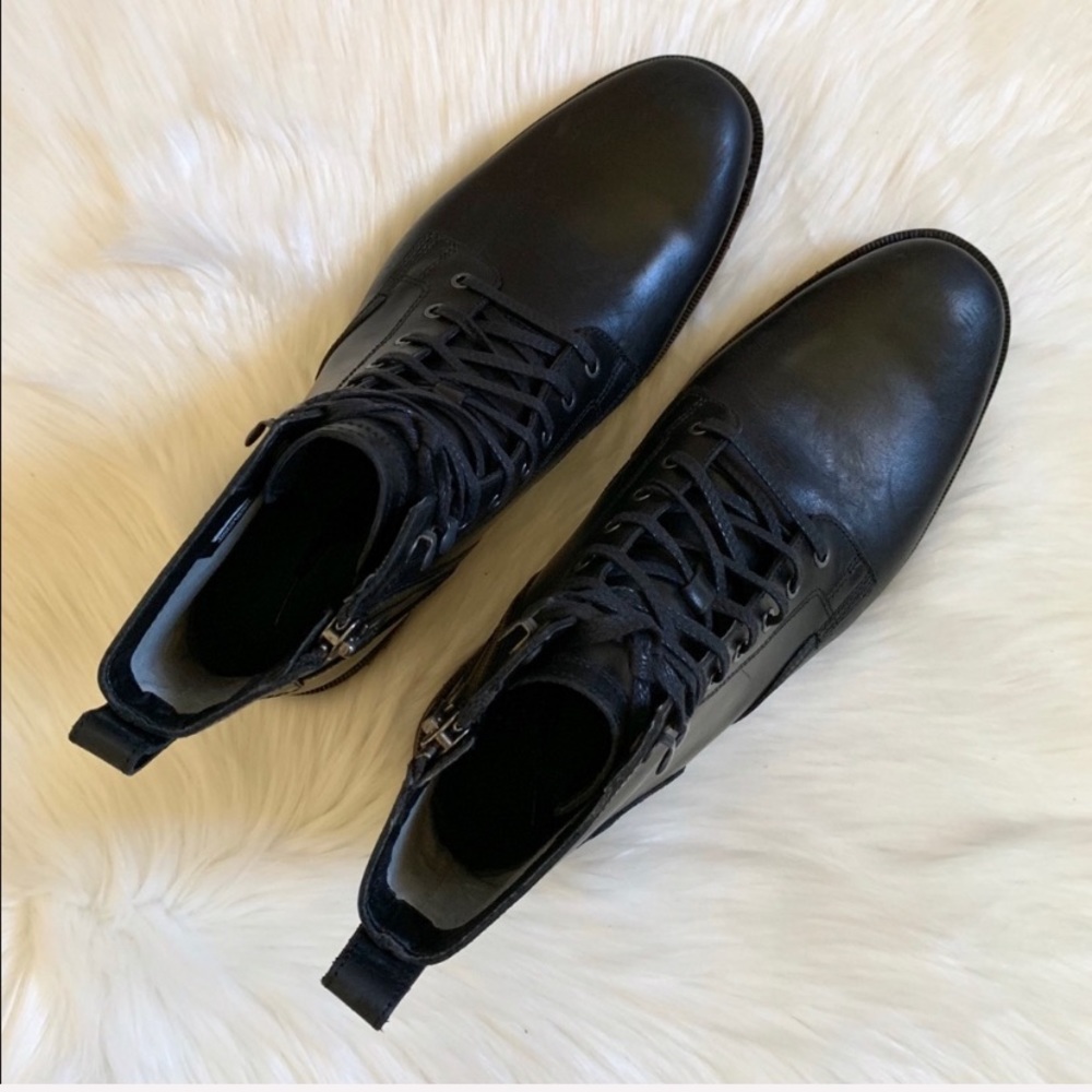 Timberland Kendrick Side Zip Boots In Black - Picture 3 of 8